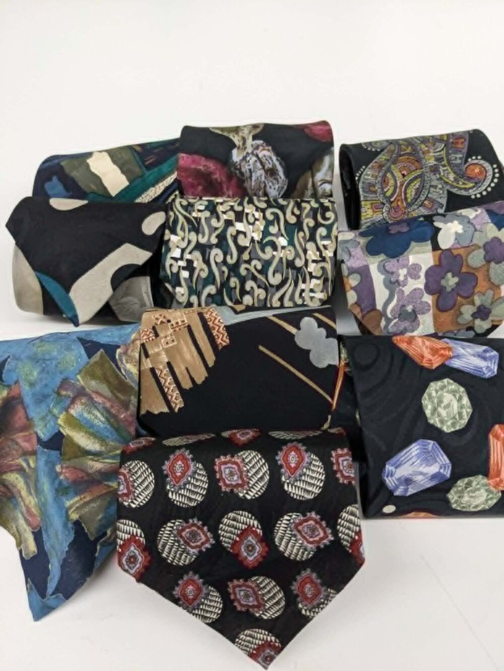 Mens Silk Vintage Ties